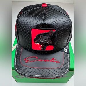 Goorin Bros Black Panther Exotic Trucker Hat. Friday Drop. New in Box